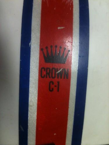 Crown intecro premier 500 m/c bubble face style vintage motorcycle helmet bell
