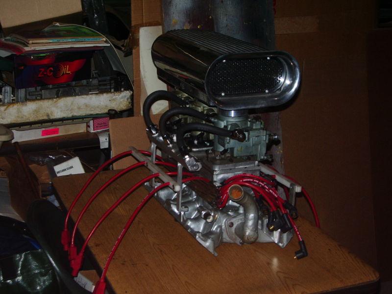 Buick 215 300 Rover 4.9 Hot Rod Tri-Carb Intake Set-up Complete, US $600.00, image 5