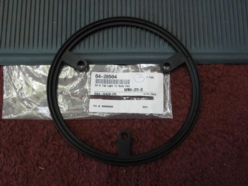 1955 1956 t-bird tail light housing to body gaskets - 1 pair 