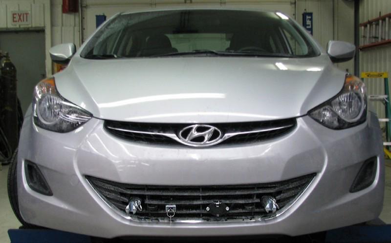 Blue ox bx2331 base plate for hyundai elantra 11-12 no touring camper trailer rv