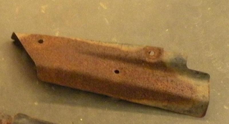 Kawasaki brute force 750 exhaust heat shield 4x4