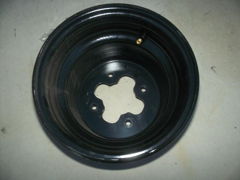 Miscelanious unknown model atv rim 9x8 atv tire rim 9 x 8 just scratche ?polaris