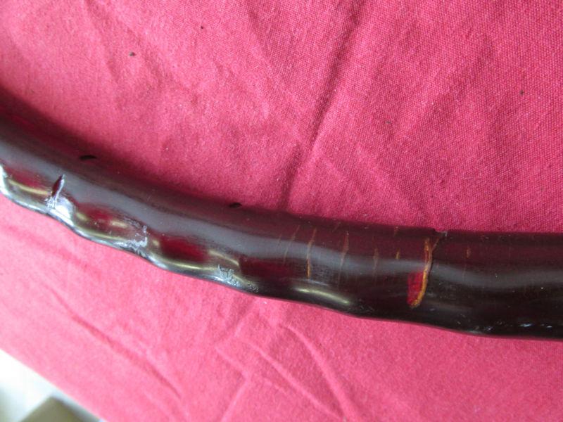 1946-48 LINCOLN CONTINENTAL STEERING WHEEL W/HORN RING EMBLEM NICE 1013, US $400.00, image 5