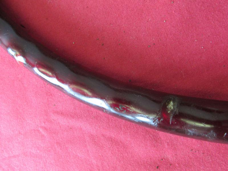 1946-48 LINCOLN CONTINENTAL STEERING WHEEL W/HORN RING EMBLEM NICE 1013, US $400.00, image 6