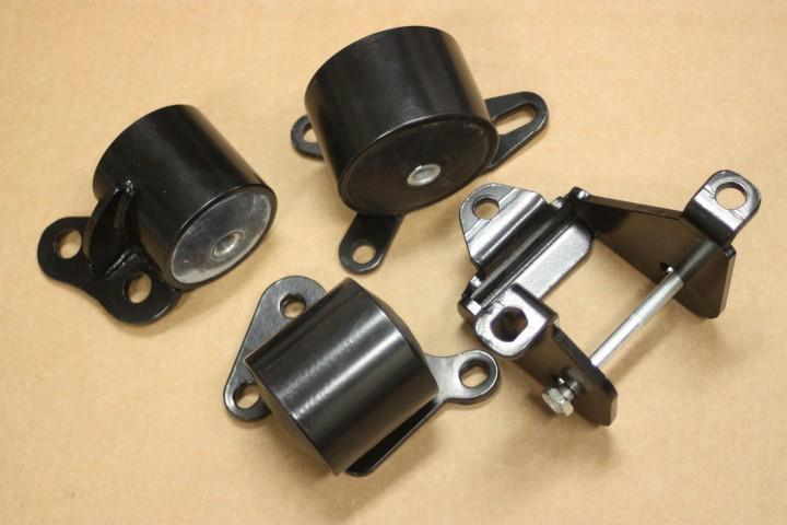 Solid motor mounts stock replacement honda civic 96-00 b-series b16 b17 b20 dohc