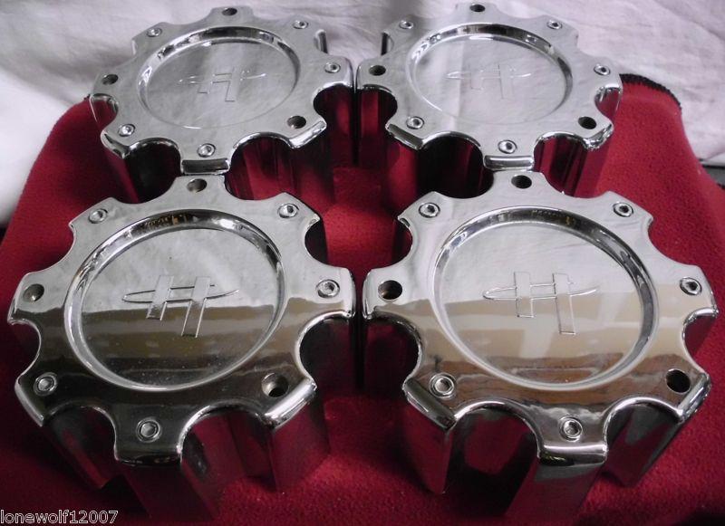 Buy Helo Wheels Chrome Custom Wheel Center Cap Caps Set of 4