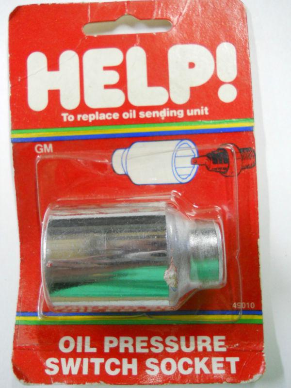 Help parts 49010 gm oil pressure switch socket