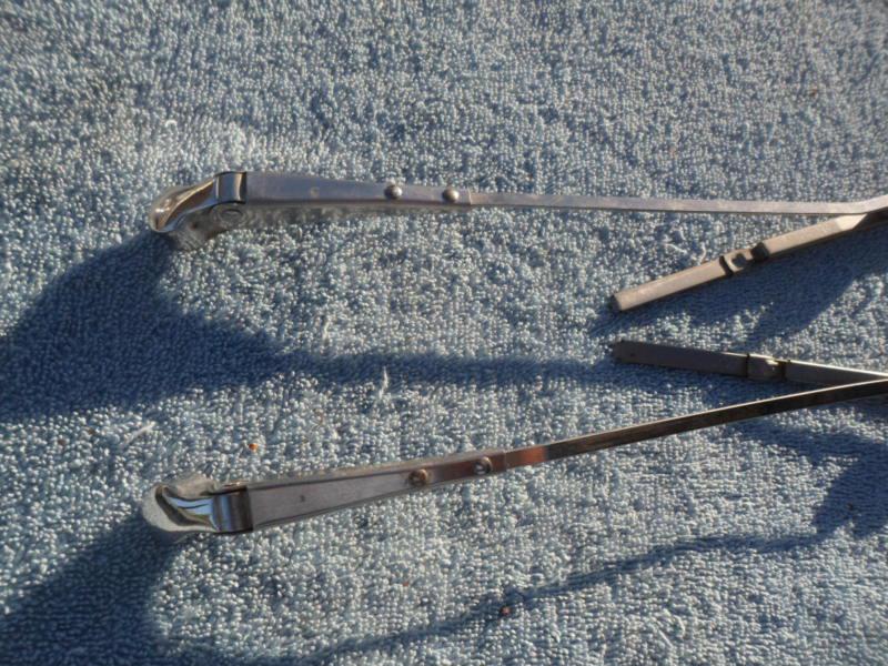 WILLYS WINDSHIELD WIPERS STAINLESS 1954 1955 1956 1957 1958, US $49.99, image 2