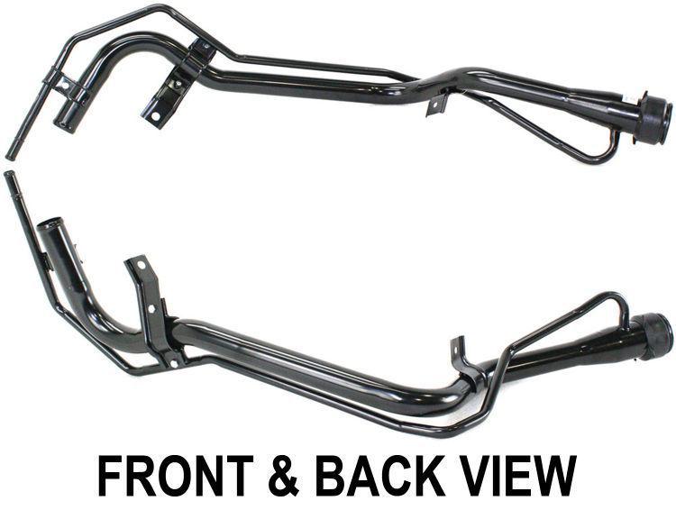 Fuel gas tank filler neck