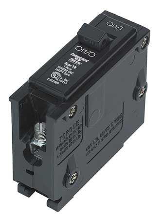 Single 20 amp rv toggle type breaker br20