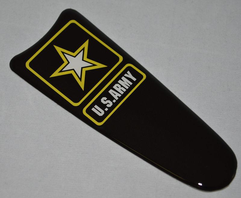 Cb intercom "us army" dash insert decal for 2003-2007 harley ultra classic