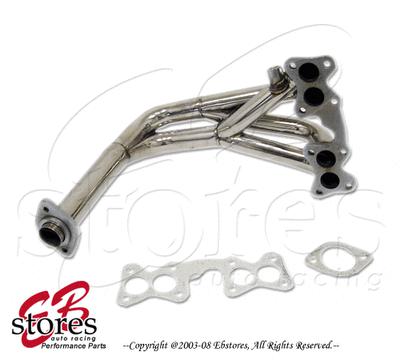 Stainless steel header sentra 200sx 91-94 1.6 se xe gxe