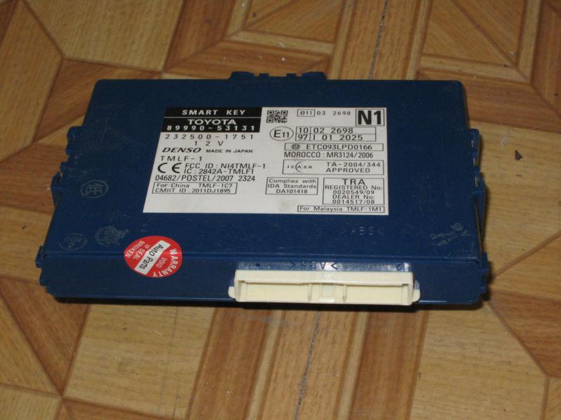 2011 2012 lexus is250 is350 base model lock module # 89990-53131, 8999053131 oem