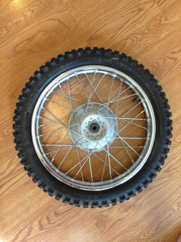 Find XR70 nice 12" REAR WHEEL w/ NEW TIRE. hub rim drum sprocket 2003 xr70r crf70 in McKinney