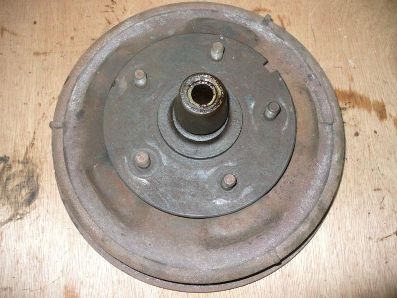 Rear hub & brake drum for  banjo rear end  ford flathead