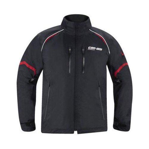 Can-am spyder roaster new oem rain jacket waterproof gear coat medium black med