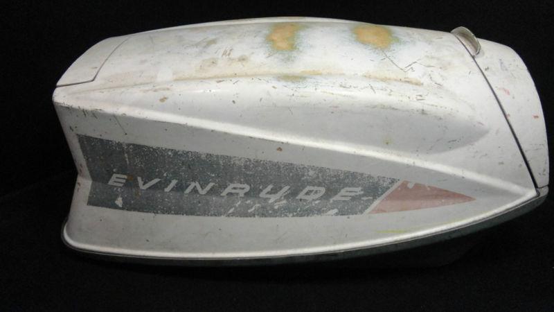 Used cowling (stock #ev-01) evinrude  ski twin 1960's outboard elctric start