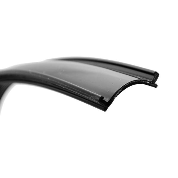 Taco metals v12-0317bka250 black 15/16 inch flex pvc boat rub rail insert (ft)