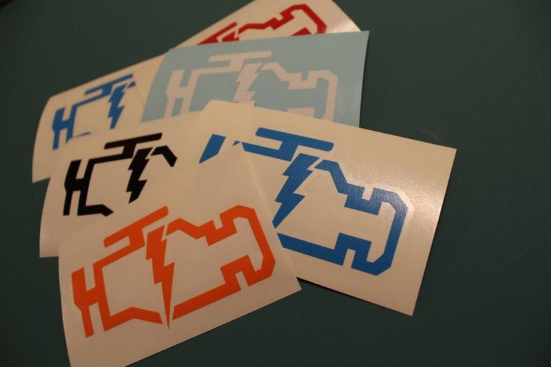 CEL Check Engine Light Vinyl Sticker Decal Euro JDM KDM, US $2.49, image 2