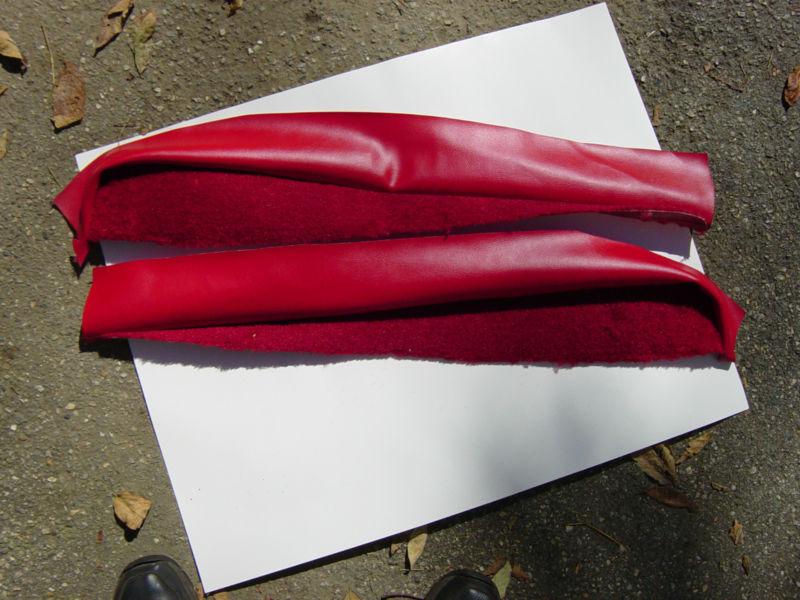 1961-62 corvette nos lower door panel trim pieces