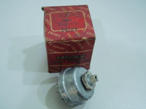 Lucas light switch for norton,triumph,ajs,bsa. nos