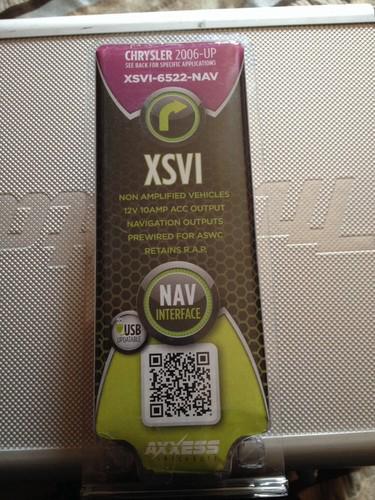 Metra axxess xsvi-6522-nav 2007-up harness dodge avenger 2008-up