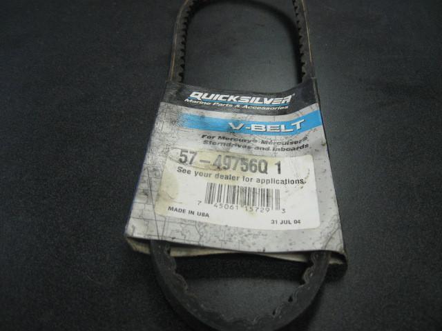 Mercury marine outboard belt part 57-49756q 1