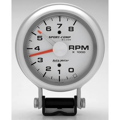 Auto meter 3781 sport-comp 3 3/4" series 0-8,000 rpm tachometer -  atm3781