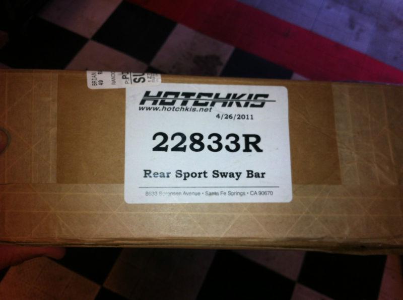 Hotchkis apr performance 22833r sport sway bar rear gti a3 jetta golf