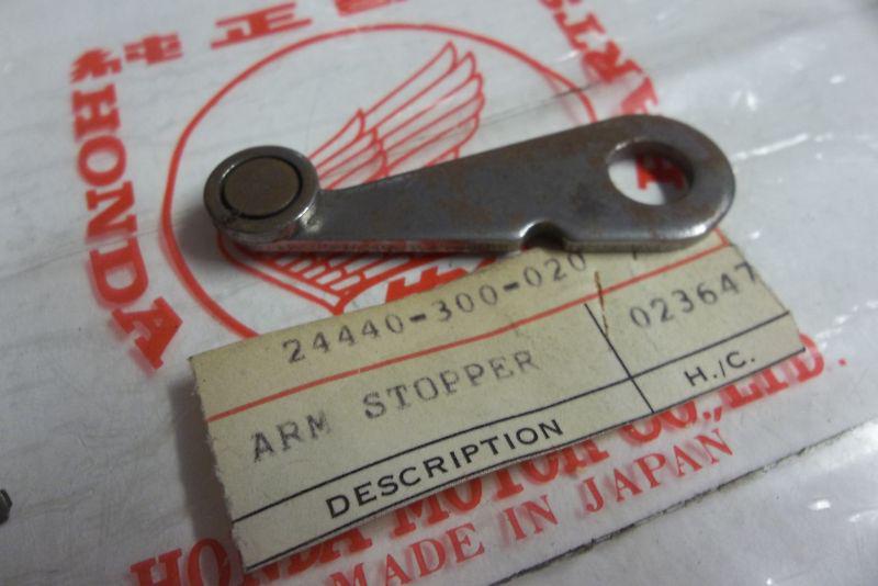 Nos honda 71-76 cb 750 k 1 2 3 4 5 6  arm, neutral stopper 24440-300-020