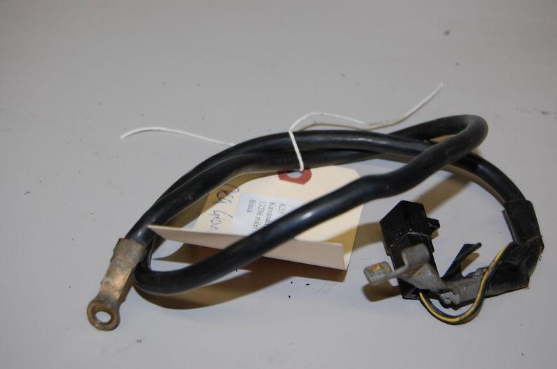 K55 kawasaki zx6r zx6-r zx6  01 2001 engine ground negative wire