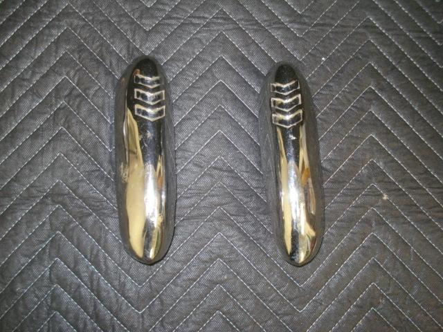1941 41 studebaker champion bumper guards pair 
