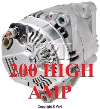 09-06 hyundai santa fe sonata entourage  3.3 3.8 high amp alternator generator