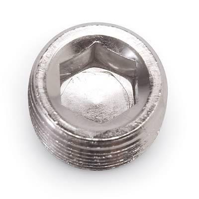 Russell 662071 fitting internal allen head pipe plug 3/4" npt aluminum endura ea