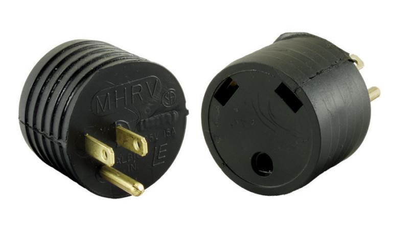 J r products m-3024-a 30-15 amp offset adapter