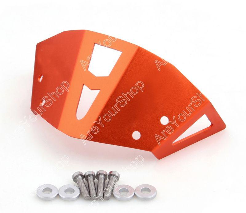 Cnc windshield wind guard for ktm duke 125/200 2012-2013 orange