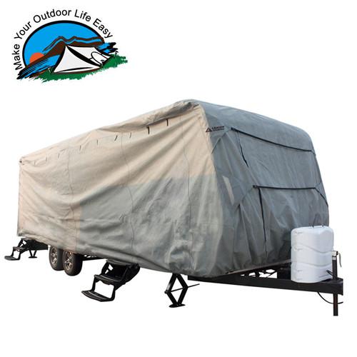3 layers travel trailer rv cover fits 33'-35' trailer/ caravan weatherproof