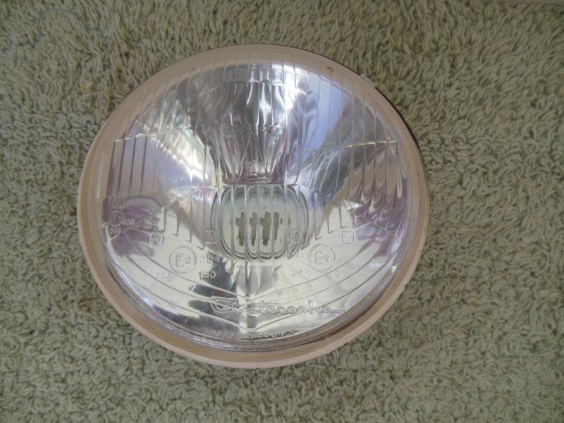 Vintage cluteroche h1 halogen main beam headlamp made in france