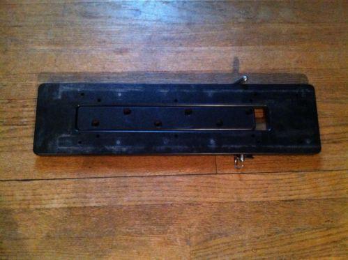 MotorGuide Black Removable Mounting Plate MGA501A2 Used, US $30.00, image 2