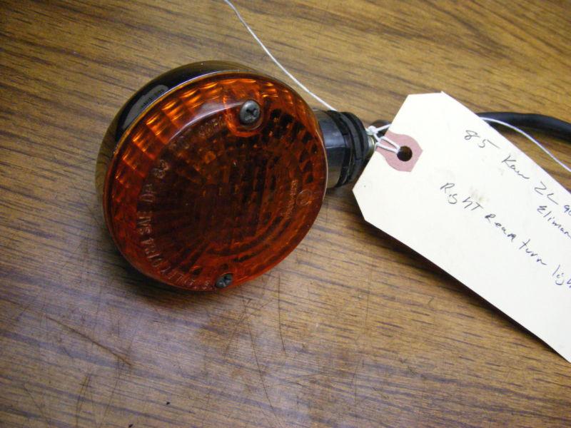85 kawasaki zl900a elimanator rear turn signal right