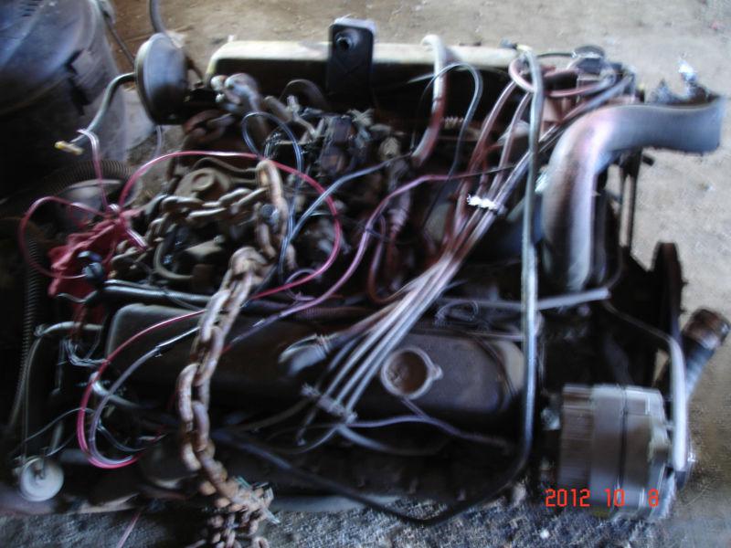 1975 cadillac deville 500 cui complete motor running condition 