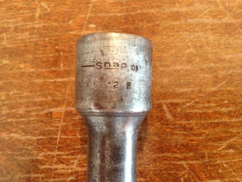 1944 snap-on extension bar  1/2 drive 10” long usa old logo - "e" marking