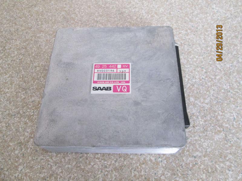 95-98 saab 900 se turbo convertible transmission control module tcm tcu 4925442