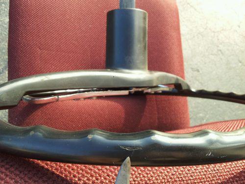 1964 Jaguar S? Type 61 - 64 Steering Wheel Assy. FROM RIGHT HAND DRIVE JAG, NICE, US $2,200.00, image 7