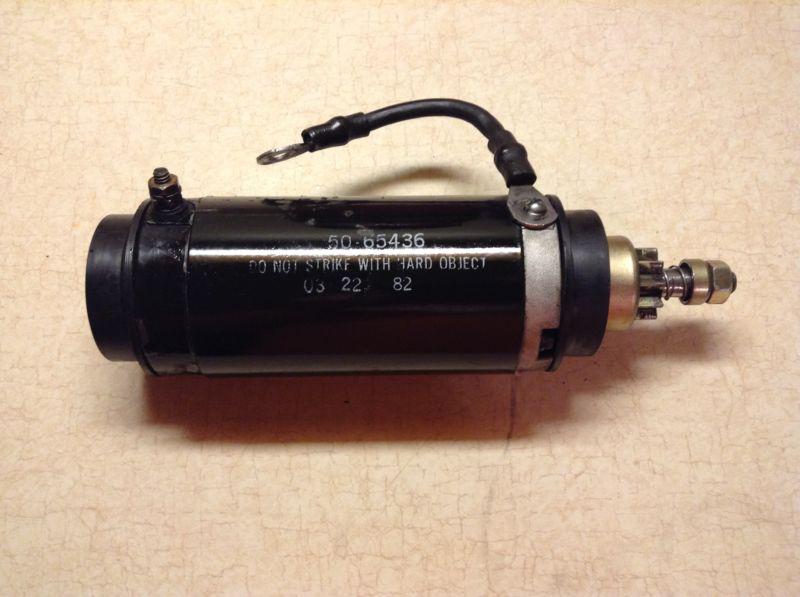 50 60 65 70 hp mercury merc outboard electric starter motor assembly 65436