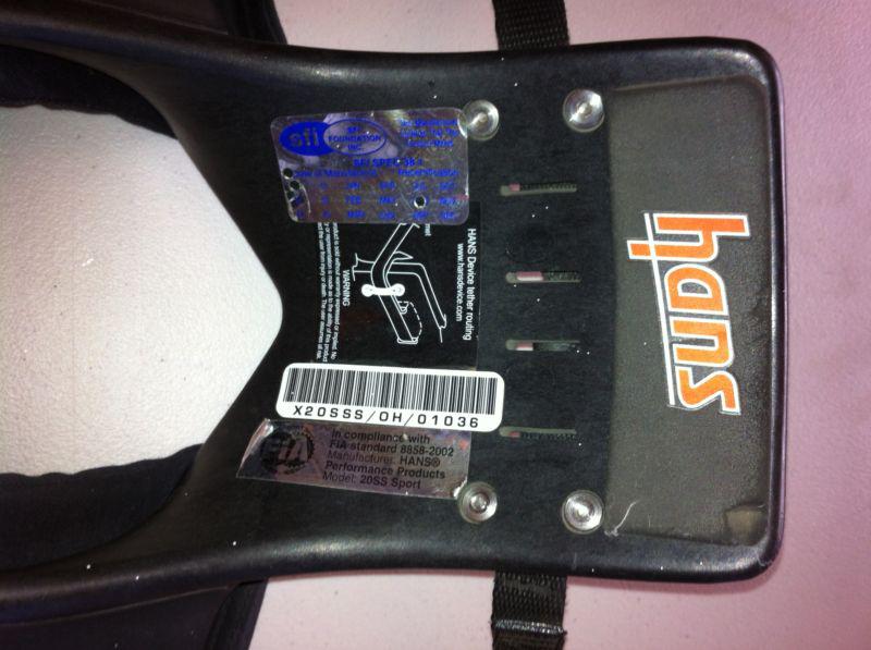 Hans Device Sport, 20 Degree Super Small, Quick Click Anchors/Sliding Tether, US $225.00, image 2