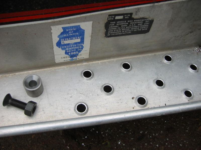 John deere arctic cat scorpion running board traction dimple die