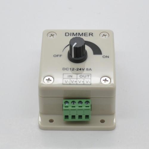 12v 8a new led dimmer brightness controller adjustable 1 ch for led light strip
