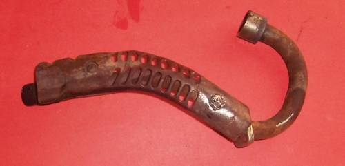 Honda 185s header pipe & heat shield 185 s 