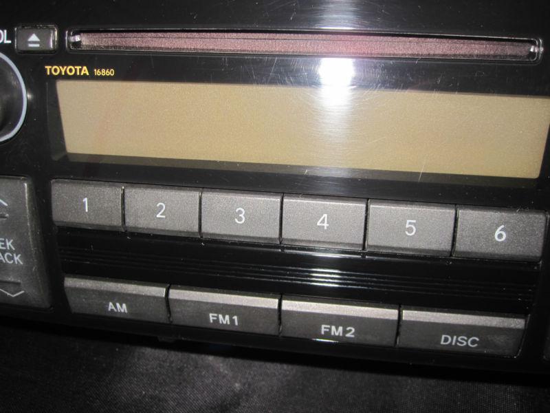 2005 2006 OEM Toyota Camry Disc CD Radio Player 86120-AA160 **LQQK**, US $100.00, image 5